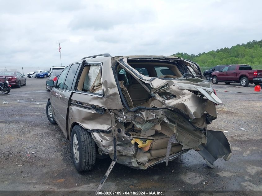 2007 Honda Odyssey Ex-L VIN: 5FNRL386X7B429375 Lot: 39207189