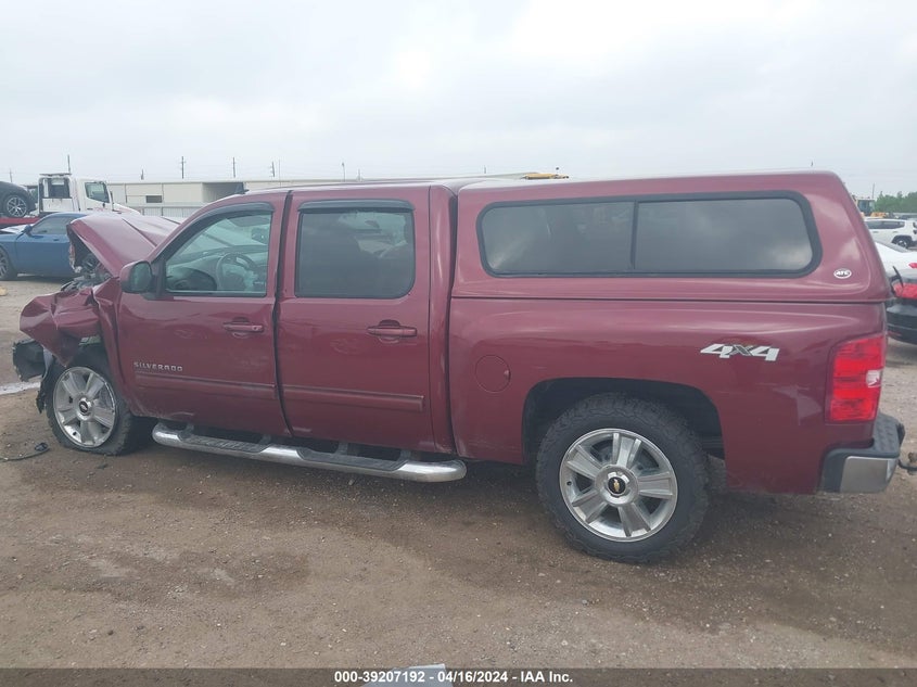 2013 CHEVROLET SILVERADO 1500 LTZ - 3GCPKTE74DG208268