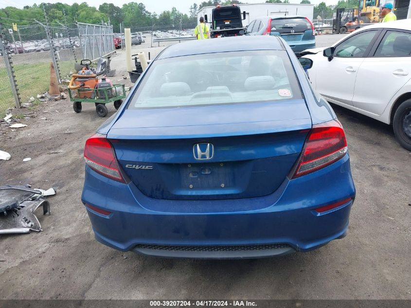 2014 Honda Civic Lx VIN: 2HGFG3B51EH505761 Lot: 39207204