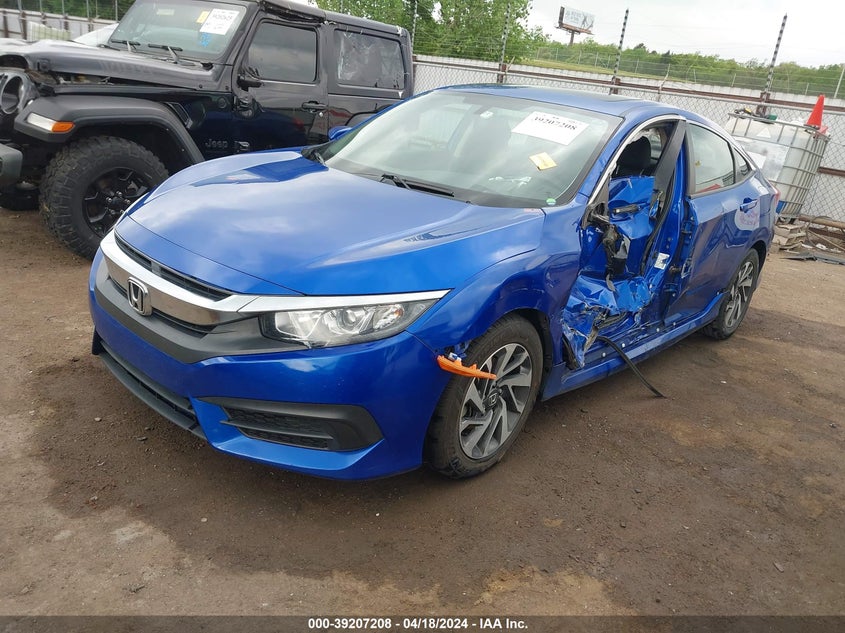 2017 HONDA CIVIC SEDAN EX - 2HGFC2F7XHH513508
