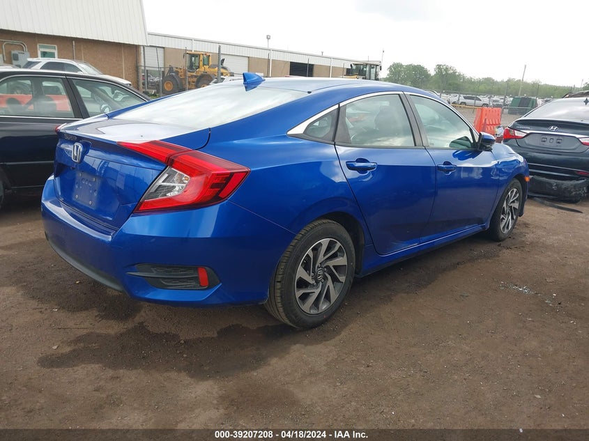 2017 HONDA CIVIC SEDAN EX - 2HGFC2F7XHH513508