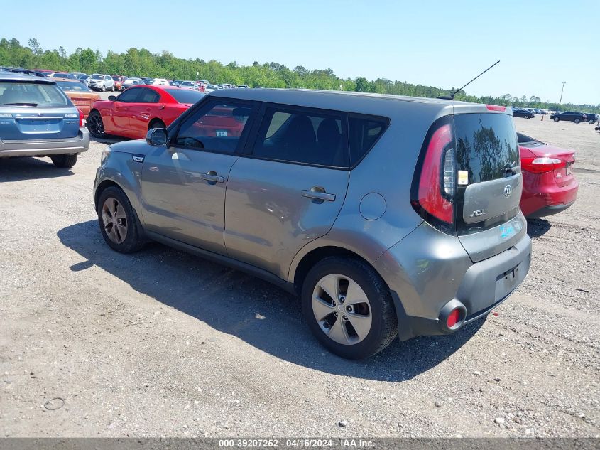 KNDJN2A2XF7131132 | 2015 KIA SOUL