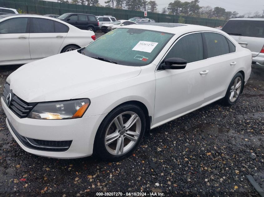 2014 Volkswagen Passat 1.8T Se VIN: 1VWBT7A33EC052887 Lot: 78320483