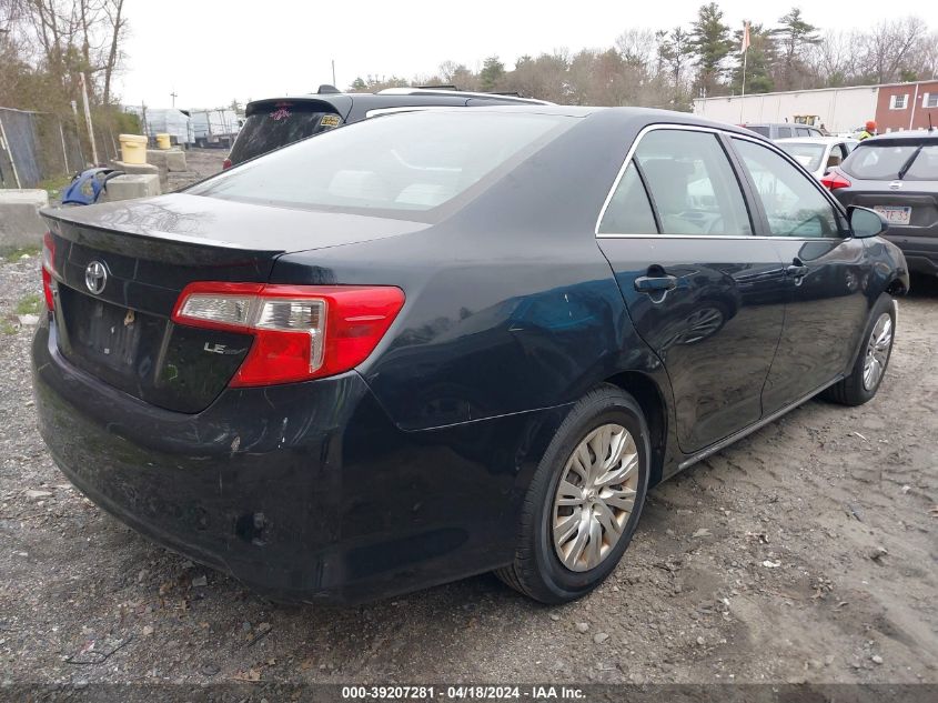 2012 Toyota Camry Le VIN: 4T4BF1FK9CR203831 Lot: 39207281