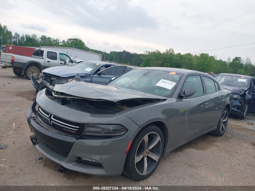 2017 Dodge Charger Sxt Rwd VIN: 2C3CDXHG6HH620522 Lot: 39207334