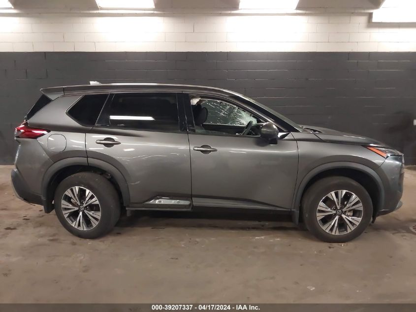 2021 Nissan Rogue Sv Intelligent Awd VIN: 5N1AT3BB1MC775497 Lot: 39207337