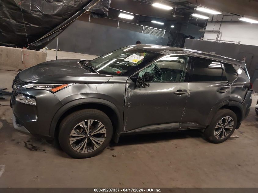 2021 Nissan Rogue Sv Intelligent Awd VIN: 5N1AT3BB1MC775497 Lot: 39207337