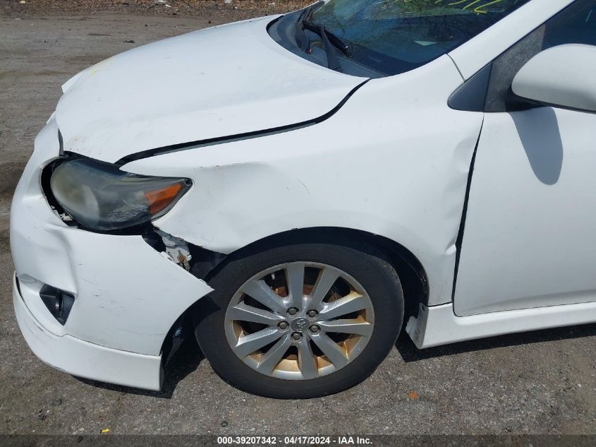 2010 Toyota Corolla S VIN: 2T1BU4EE6AC320830 Lot: 50530424