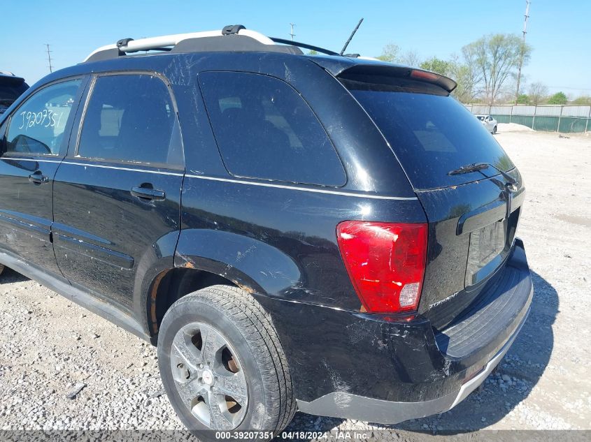 2008 Pontiac Torrent VIN: 2CKDL43FX86327498 Lot: 39207351