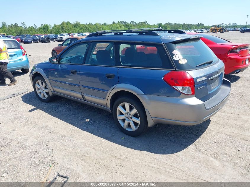 4S4BP61C997329828 | 2009 SUBARU OUTBACK