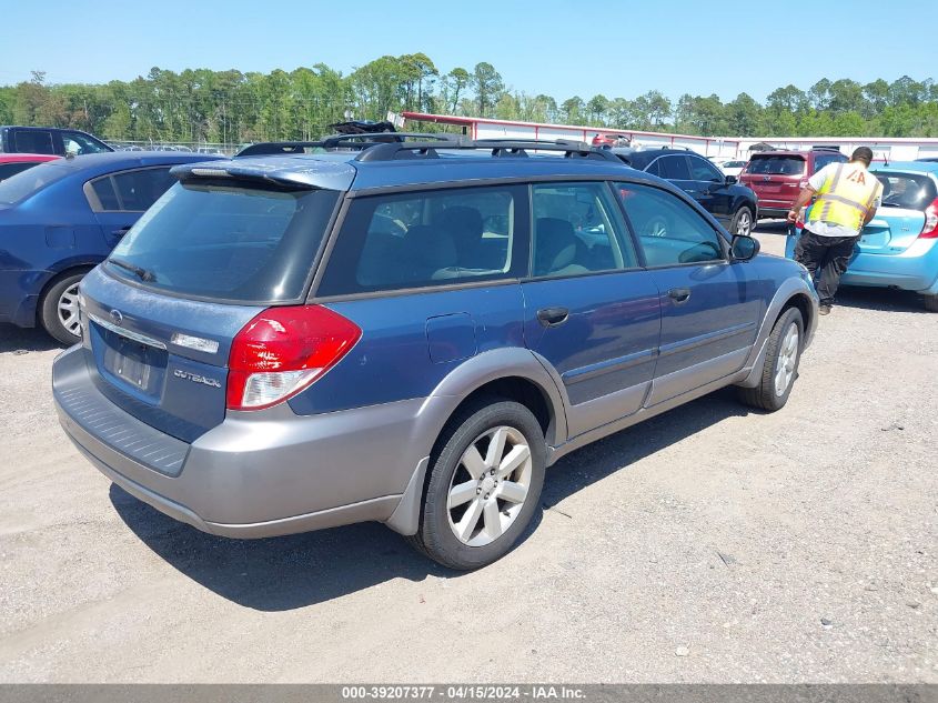 4S4BP61C997329828 | 2009 SUBARU OUTBACK