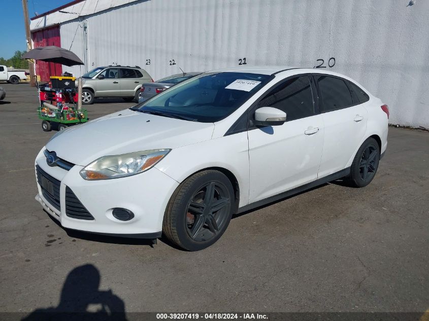 2013 Ford Focus Se VIN: 1FADP3F20DL252204 Lot: 39207419