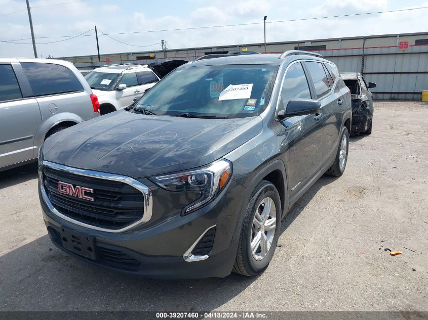 VIN 3GKALMEV3ML374526 2021 GMC TERRAIN FWD SLE