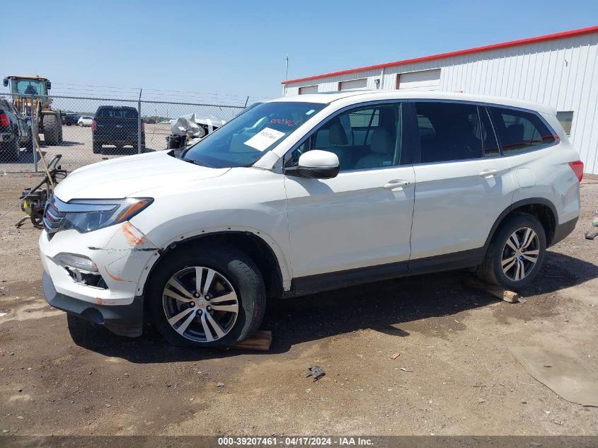 2018 Honda Pilot Ex-L VIN: 5FNYF6H7XJB040658 Lot: 39207461