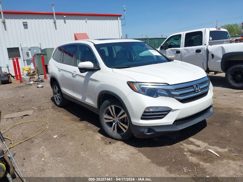 2018 Honda Pilot Ex-L VIN: 5FNYF6H7XJB040658 Lot: 39207461