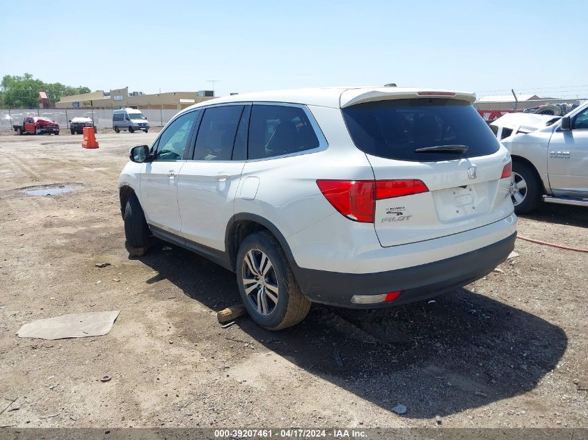 2018 Honda Pilot Ex-L VIN: 5FNYF6H7XJB040658 Lot: 39207461