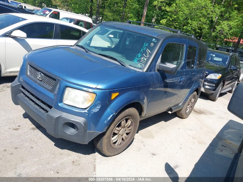 2006 Honda Element Ex-P VIN: 5J6YH18746L011264 Lot: 39207556