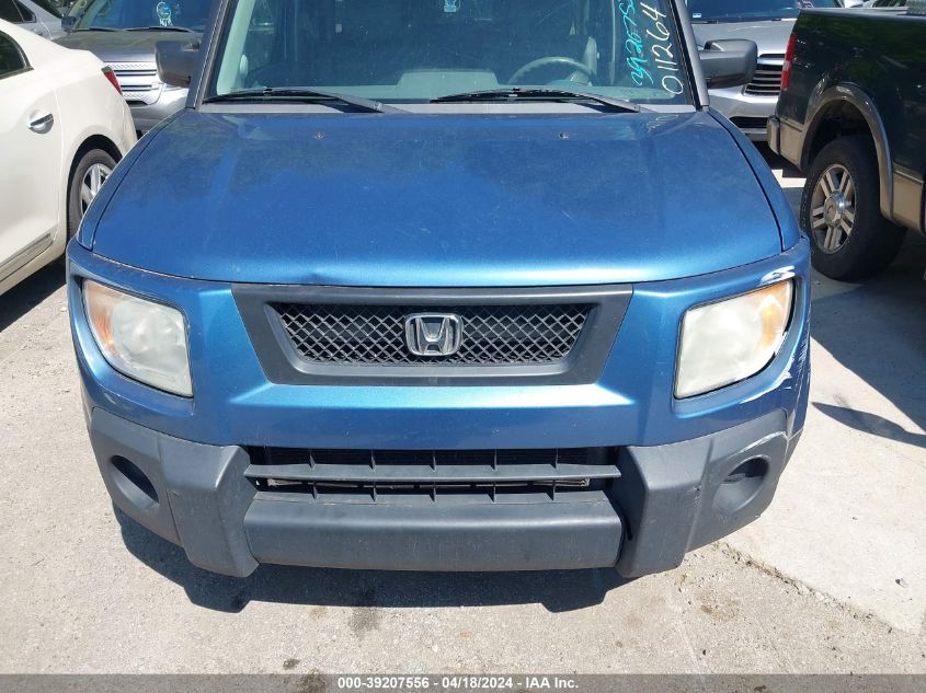 2006 Honda Element Ex-P VIN: 5J6YH18746L011264 Lot: 39207556