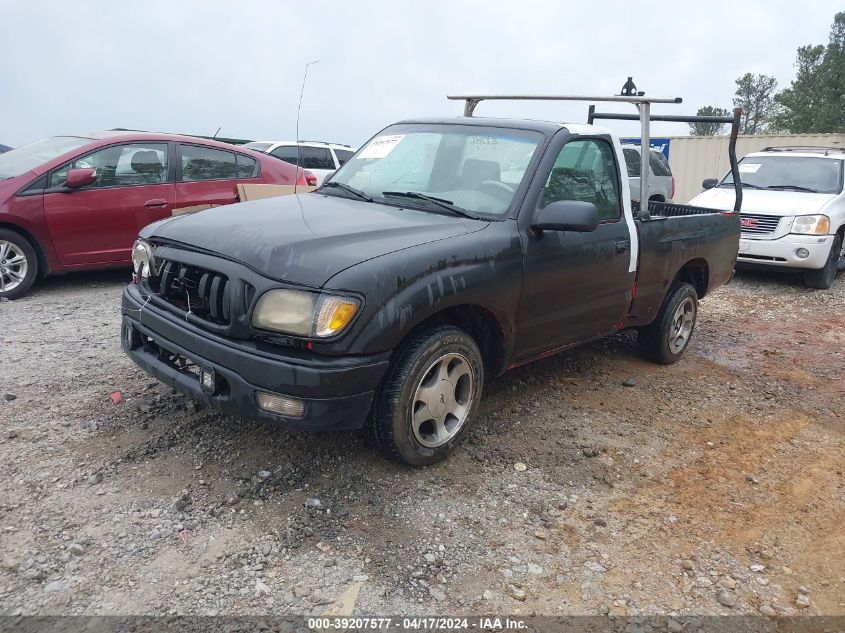 2004 Toyota Tacoma VIN: 5TENL42N44Z325642 Lot: 39207577