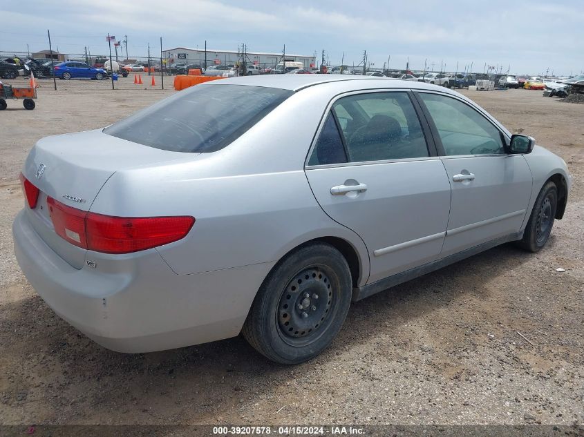 2005 Honda Accord 3.0 Lx VIN: 1HGCM66325A046664 Lot: 39207578