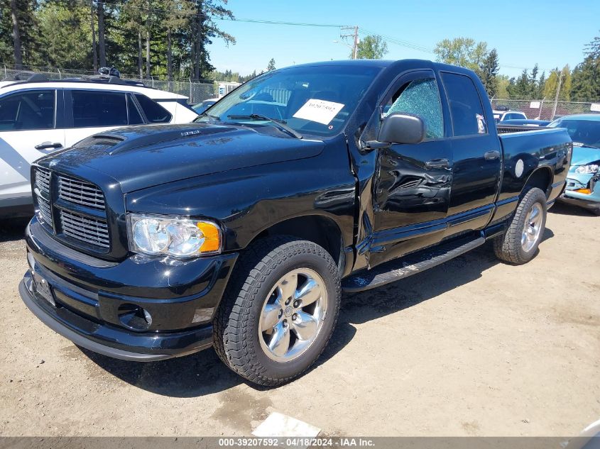 2005 Dodge Ram 1500 Slt/Laramie VIN: 1D7HU18D35J528854 Lot: 39207592