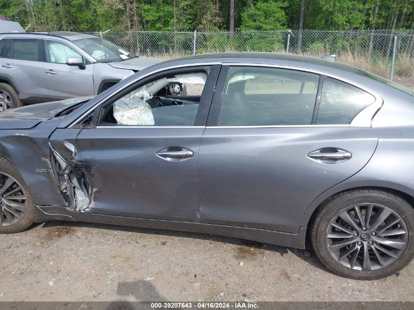 2019 Infiniti Q50 Luxe/Sport/Signature Edition VIN: JN1EV7AP1KM542394 Lot: 39207643