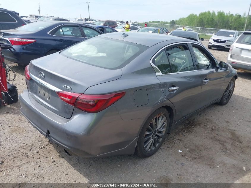 2019 Infiniti Q50 Luxe/Sport/Signature Edition VIN: JN1EV7AP1KM542394 Lot: 39207643