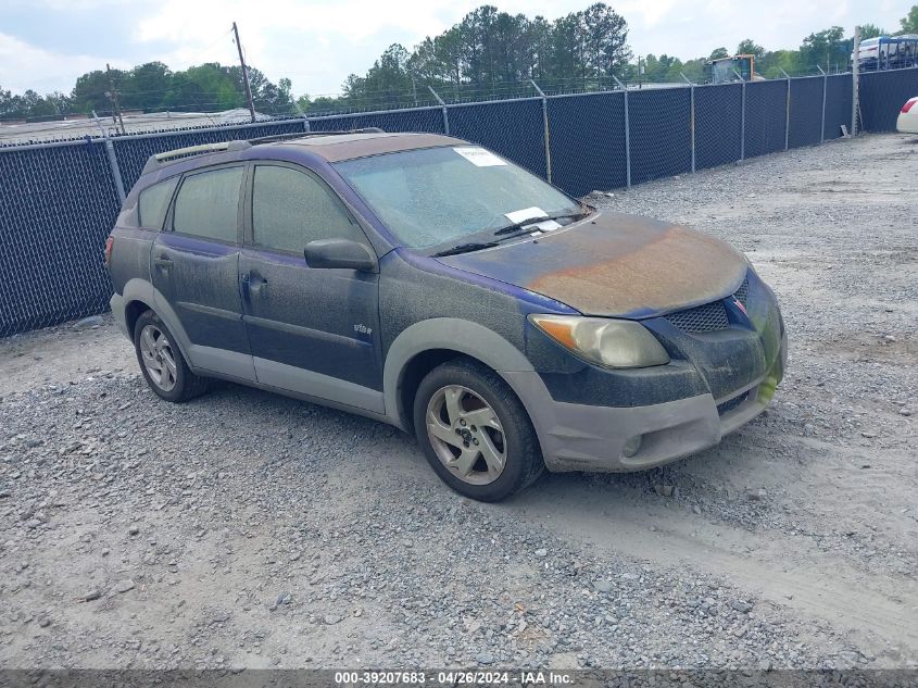 2003 Pontiac Vibe VIN: 5Y2SL62853Z481238 Lot: 39207683