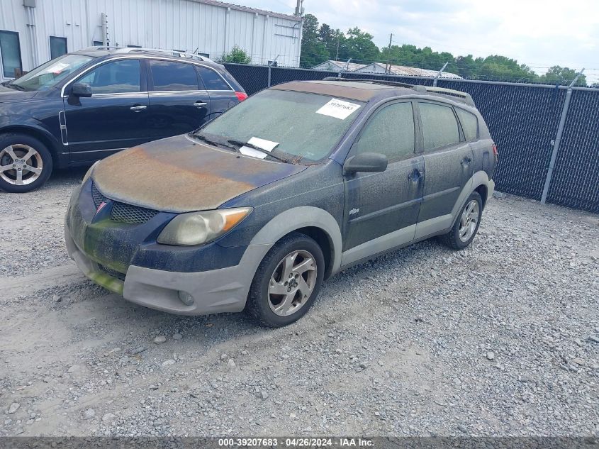 2003 Pontiac Vibe VIN: 5Y2SL62853Z481238 Lot: 39207683