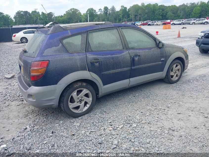 2003 Pontiac Vibe VIN: 5Y2SL62853Z481238 Lot: 39207683