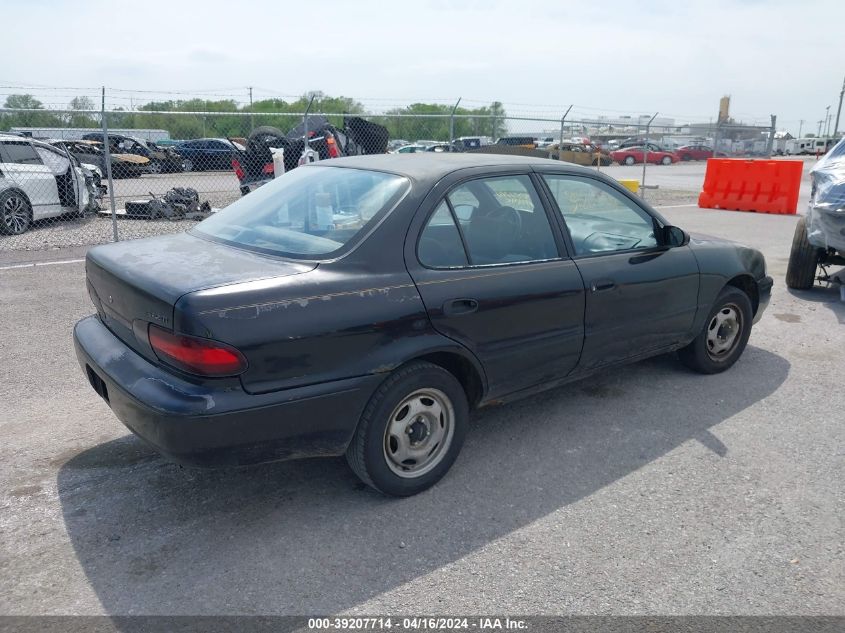 1994 Geo Prizm Lsi VIN: 1Y1SK5366RZ094583 Lot: 39207714