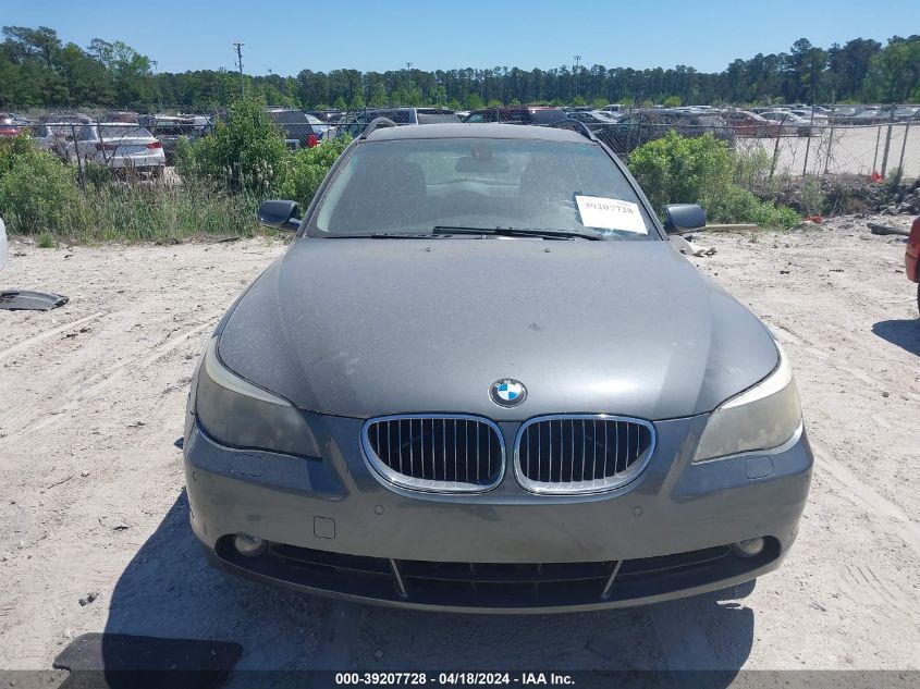 2006 BMW 530Xit VIN: WBANN73556CN02983 Lot: 39207728