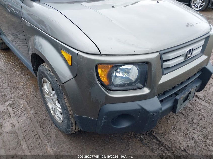 2008 Honda Element Ex VIN: 5J6YH28798L003878 Lot: 39207745