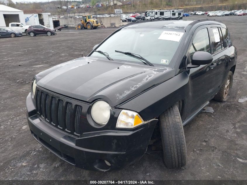 2007 Jeep Compass Sport VIN: 1J8FT47W37D112399 Lot: 39207764