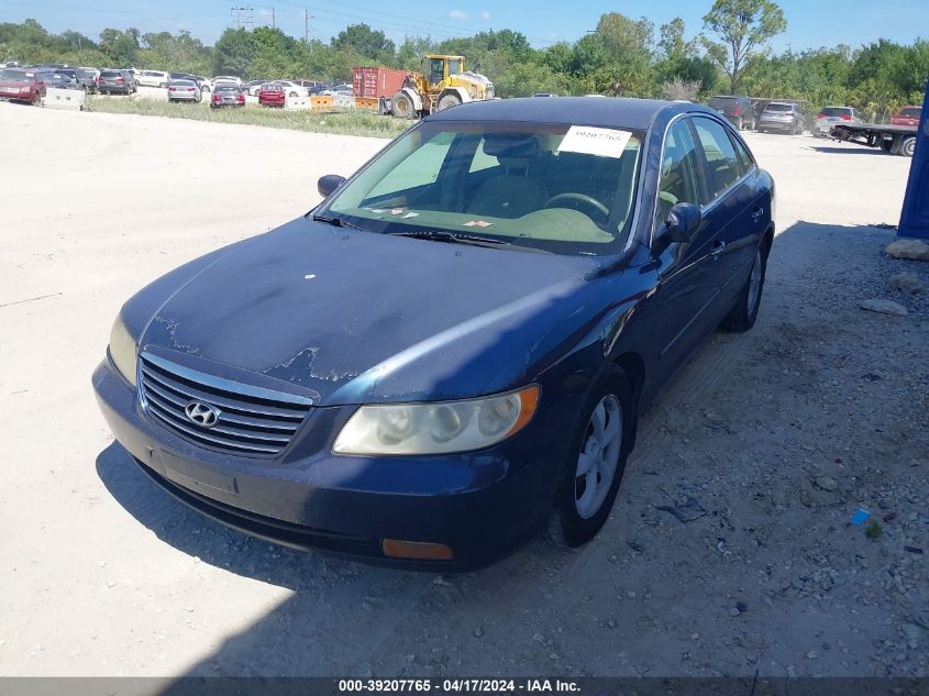 KMHFC46F27A157419 | 2007 HYUNDAI AZERA