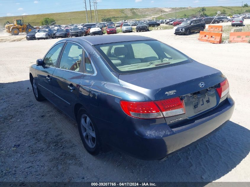 KMHFC46F27A157419 | 2007 HYUNDAI AZERA