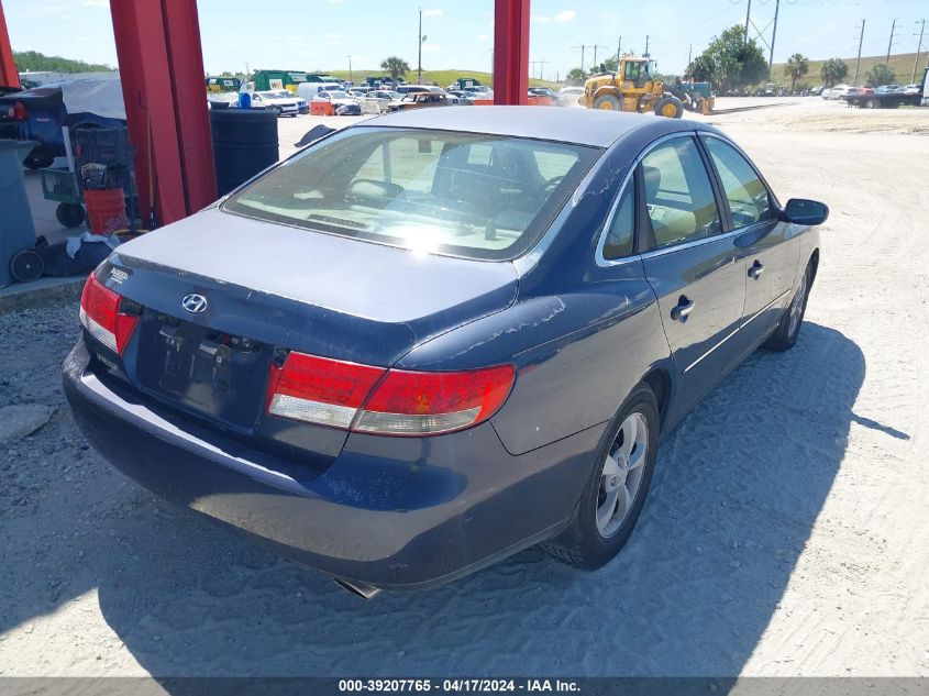 KMHFC46F27A157419 | 2007 HYUNDAI AZERA