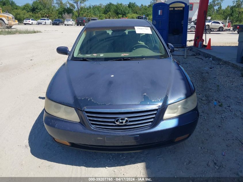 KMHFC46F27A157419 | 2007 HYUNDAI AZERA