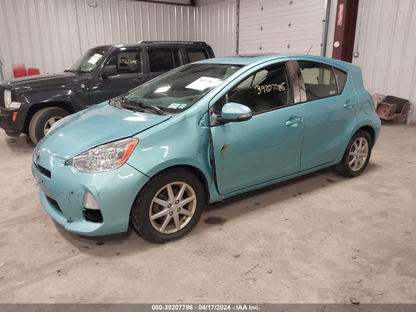 JTDKDTB38C1026172 | 2012 TOYOTA PRIUS C