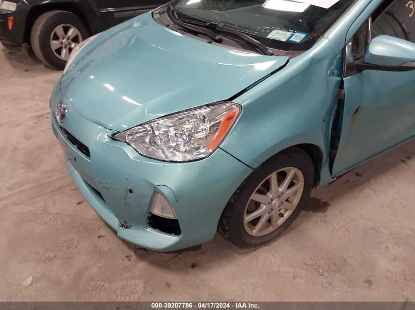 JTDKDTB38C1026172 | 2012 TOYOTA PRIUS C