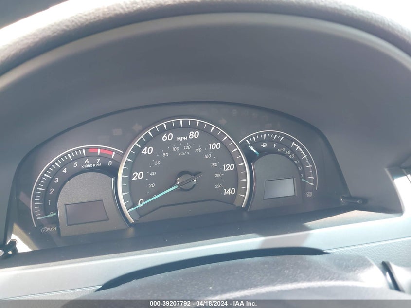 2012 Toyota Camry Le VIN: 4T1BF1FK3CU517498 Lot: 39207792