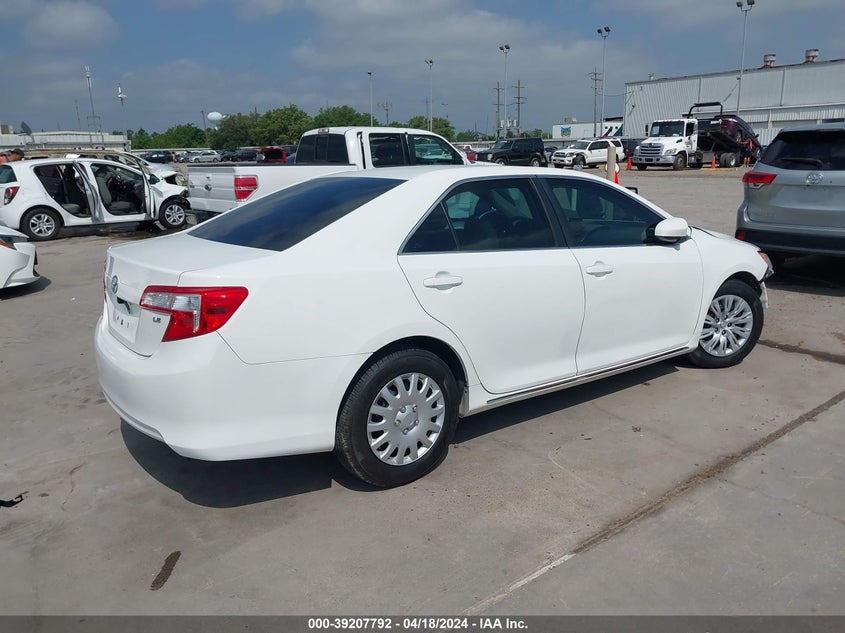 2012 Toyota Camry Le VIN: 4T1BF1FK3CU517498 Lot: 39207792