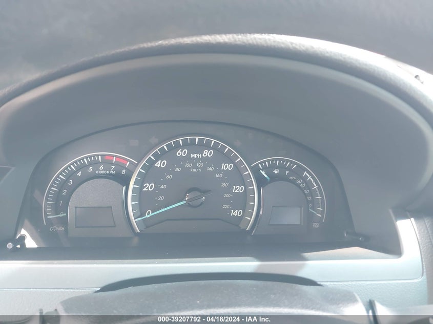 2012 Toyota Camry Le VIN: 4T1BF1FK3CU517498 Lot: 39207792