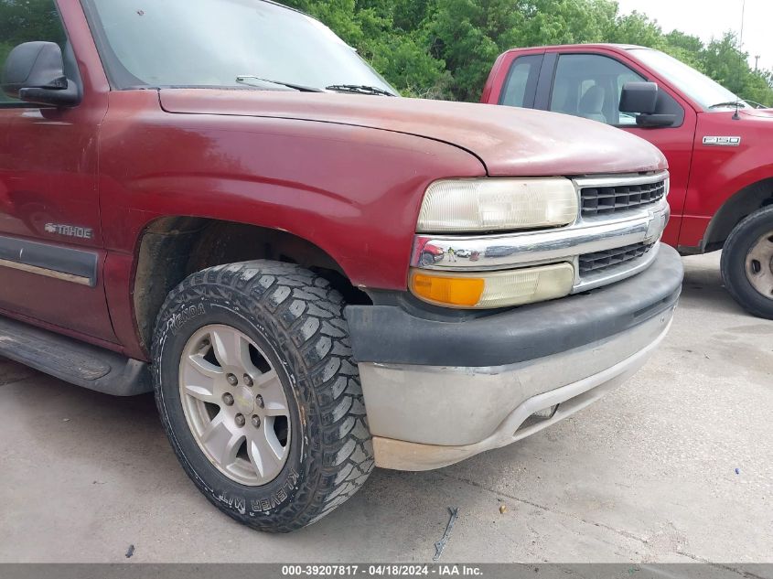 2002 Chevrolet Tahoe Ls VIN: 1GNEC13Z02J307993 Lot: 39207817