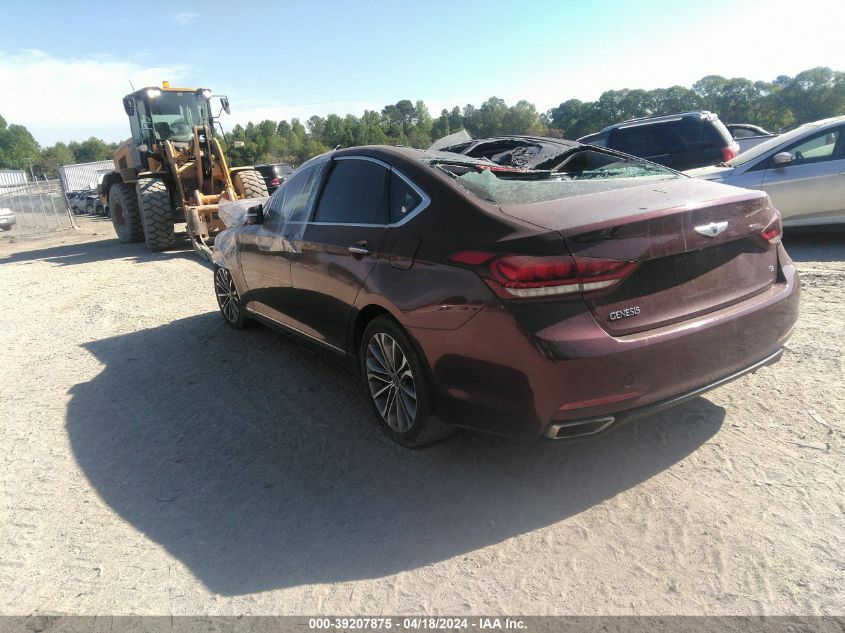 2016 Hyundai Genesis 3.8 VIN: KMHGN4JE9GU129869 Lot: 39207875