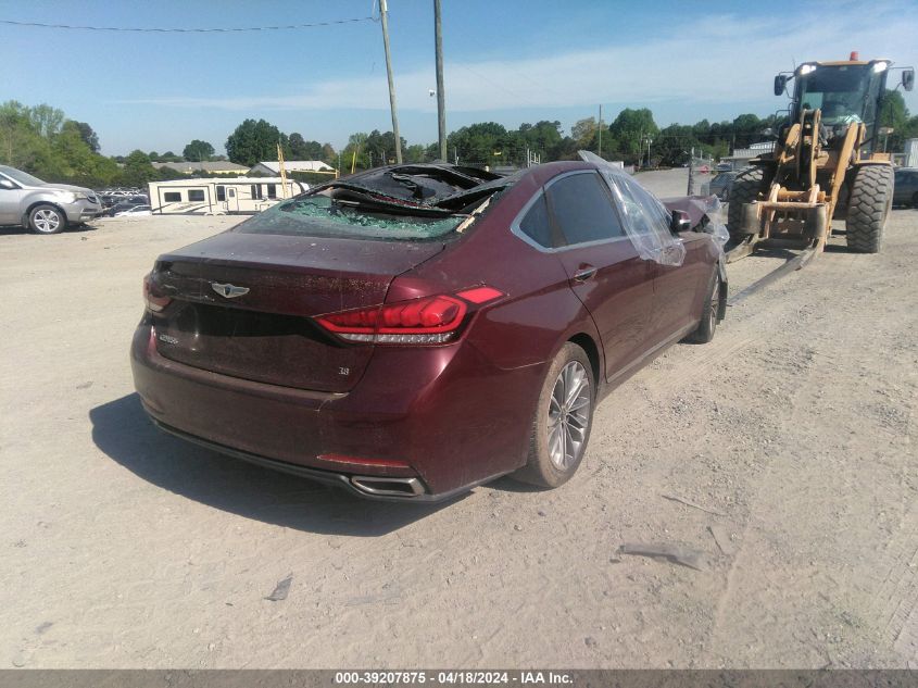 2016 Hyundai Genesis 3.8 VIN: KMHGN4JE9GU129869 Lot: 39207875