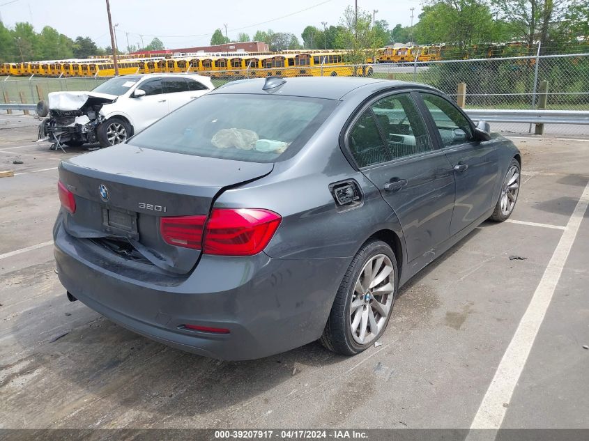 2018 BMW 320I xDrive VIN: WBA8E5G51JNU46016 Lot: 51602244