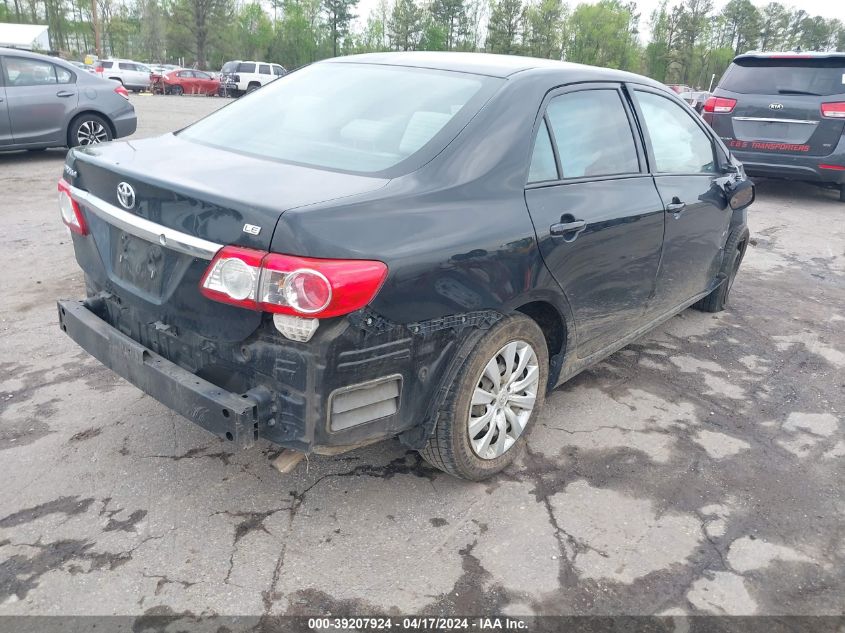 2012 Toyota Corolla Le VIN: 2T1BU4EE3CC770874 Lot: 39207924