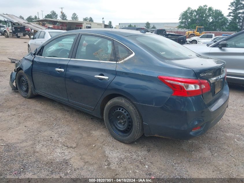 2017 Nissan Sentra Sv VIN: 3N1AB7AP7HL636080 Lot: 78763083