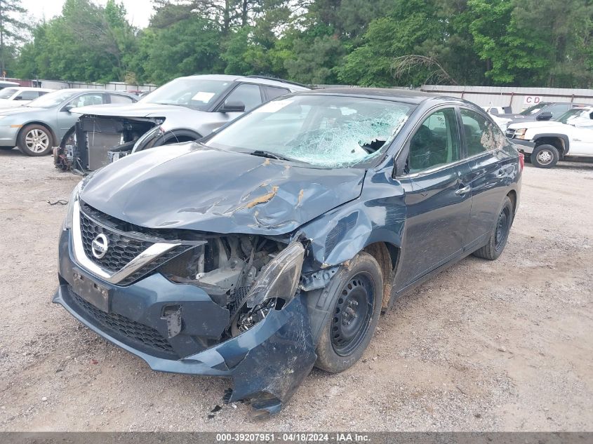 2017 Nissan Sentra Sv VIN: 3N1AB7AP7HL636080 Lot: 78763083